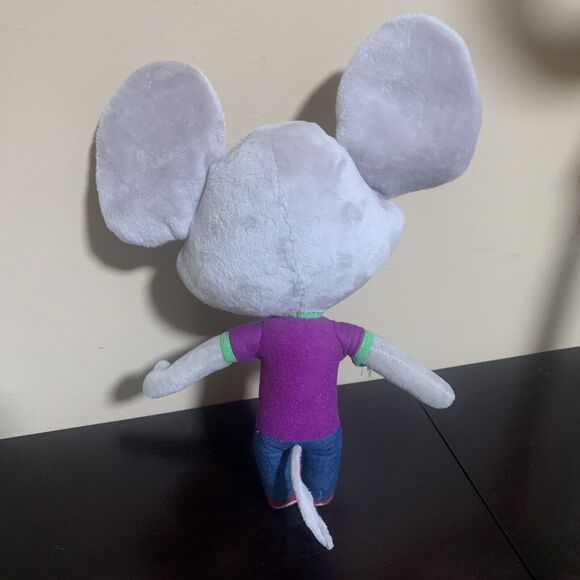 Chuck E Cheese Pizza Mouse 11" Plush Stuffed Animal Toy Chuck E Doll - Picture 4 of 4